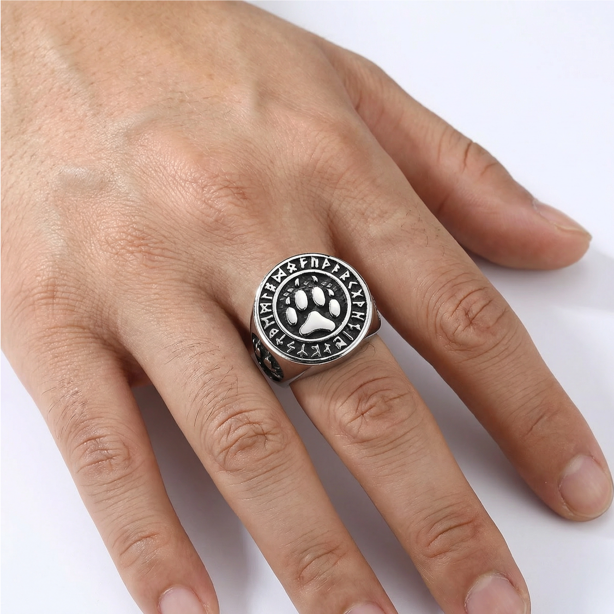 Berserker Paw Men's Ring