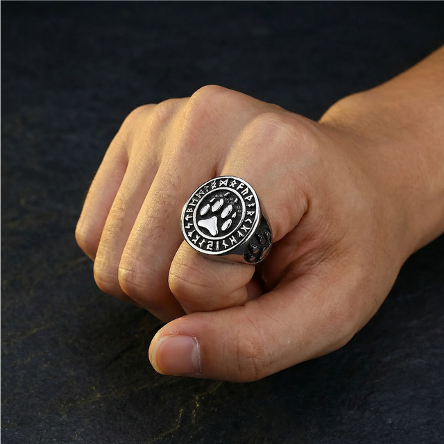 Berserker Paw Men's Ring