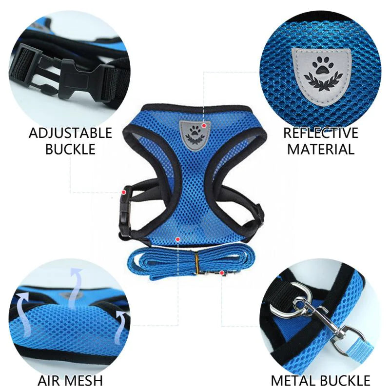 Reflective Safety Pet Harness