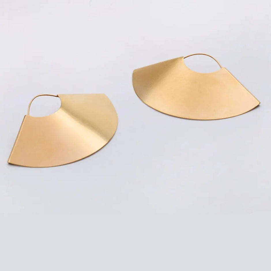 Fan Drop Earrings